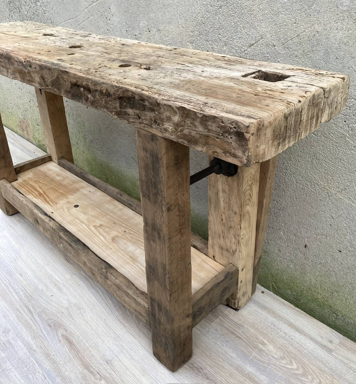 Old small carpenter's workbench