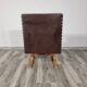 Fauteuil en cuir simple par Ludvik Volak
