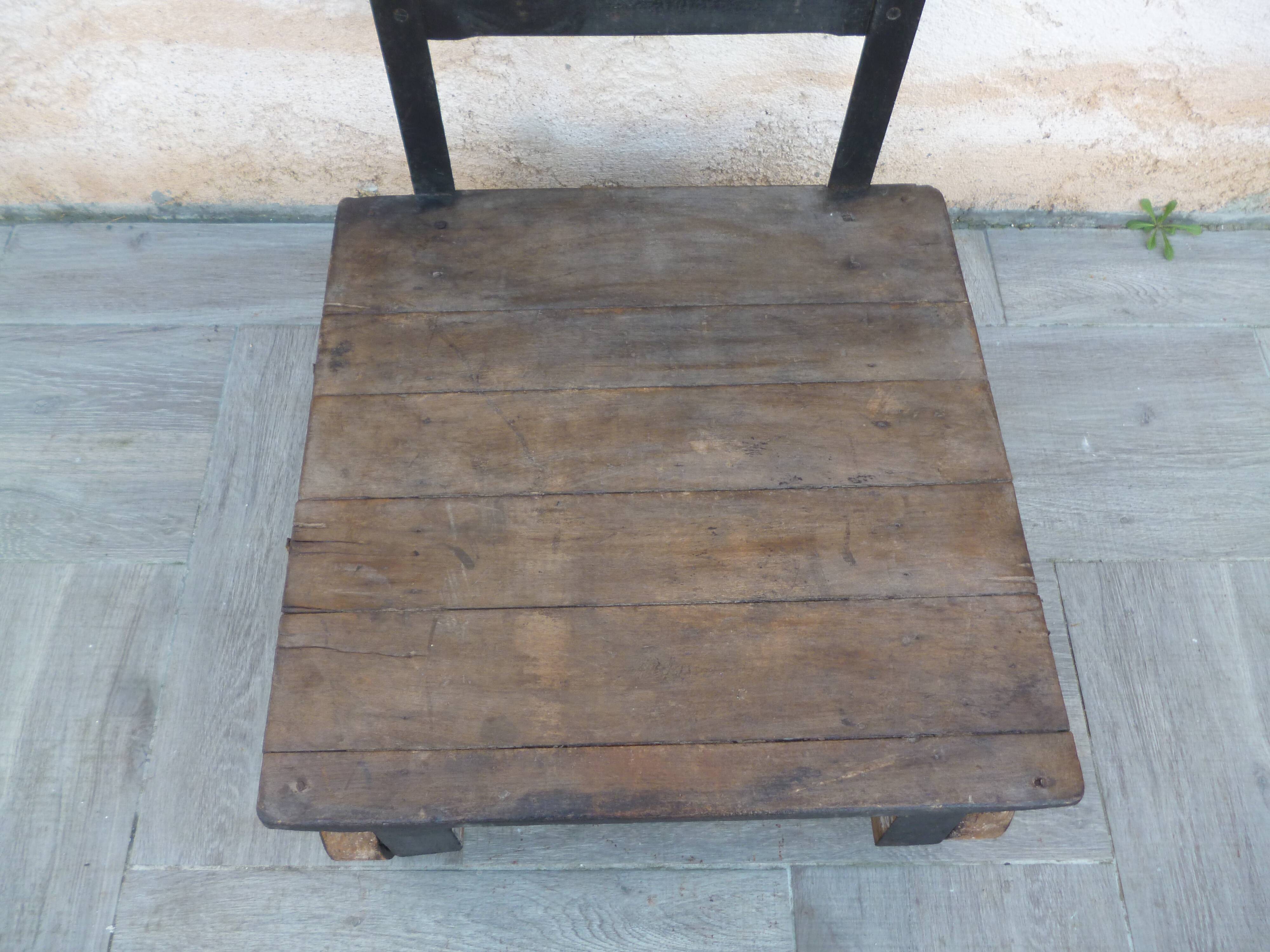 industrial trolley: coffee table