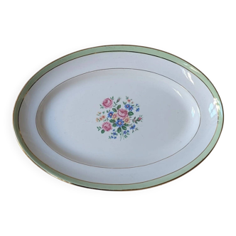 Oval earthenware dish – Moulin des Loups, France