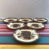 Series 6 old plates Longchamps