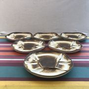 Series 6 old plates Longchamps