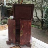 Oriental inspired furniture, made of pallet wood