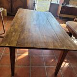 Old fir farm table, 180×102cms