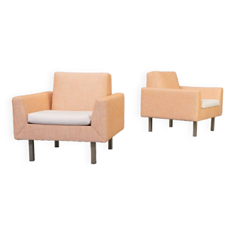 60s Theo Ruth model 410 lounge fauteuil for Artifort set/2