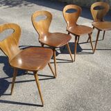 Set of 4 chairs baumann model "Ant" 1960