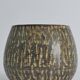 Vase en grès brun Birka Rubus de style mid-century modern par Gunnar Nylund, Rörstrand