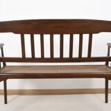 Stella cane bench, stamped