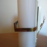 Vintage frosted worm wall lamp