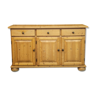 Scandinavian solid pine sideboard