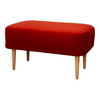 Red-orange bench