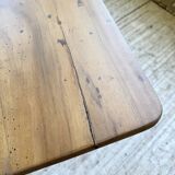 Walnut farmhouse table 2.10m from the 50s