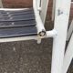 Set de 8 chaises de jardin terrasse vintage 1970
