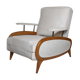 Transatlantic racing armchair, Art Deco period, modular and convertible into a daybed, 1930s