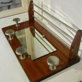 Locker room door-Hat hangers