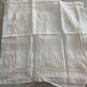 Parure drap ancien à 2 teintes rare