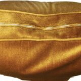 Pair of vintage gold velvet armchairs - excellent condition
