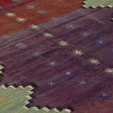 Tapis kilim artisanal anatolien 193 cm x 143 cm