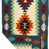 Anatolian handmade kilim rug 354 cm x 92 cm