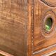 Louis XVI style walnut bedside table