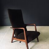 Rock Siësta Lounge Chairs by A. Relling and T. Bekken for Arnestad Bruk, Norway, 1957, Set of 2