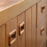 Scandinavian sideboard in clear teak 1960