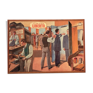 Pub liberto vintage 70's plaque