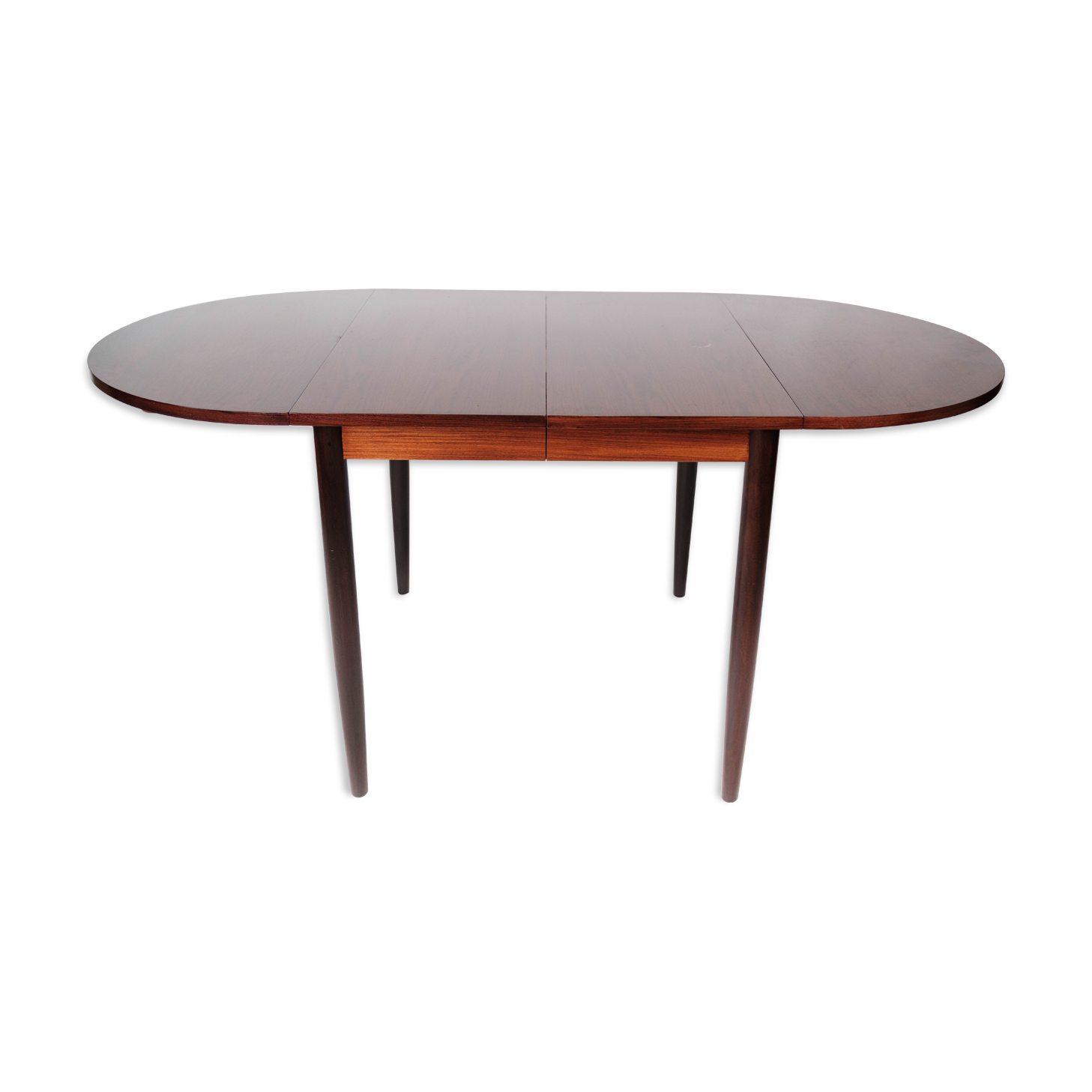 Dining table in rosewood with extension plates, designed by Arne Vodder, 1960s
