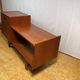 Mid century retro vintage teak telephone Bench Seat 1960