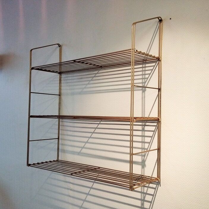Shelf wall metal vintage