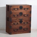 Old Japanese chest of drawers – Meiji / Taishō period (c.1868-1926) #43