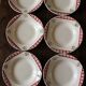 Lot 6 hollow plates Niger Digoin Sarreguemines