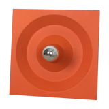 Apply orange 1970 Klaus Hempel for Kaiser lights