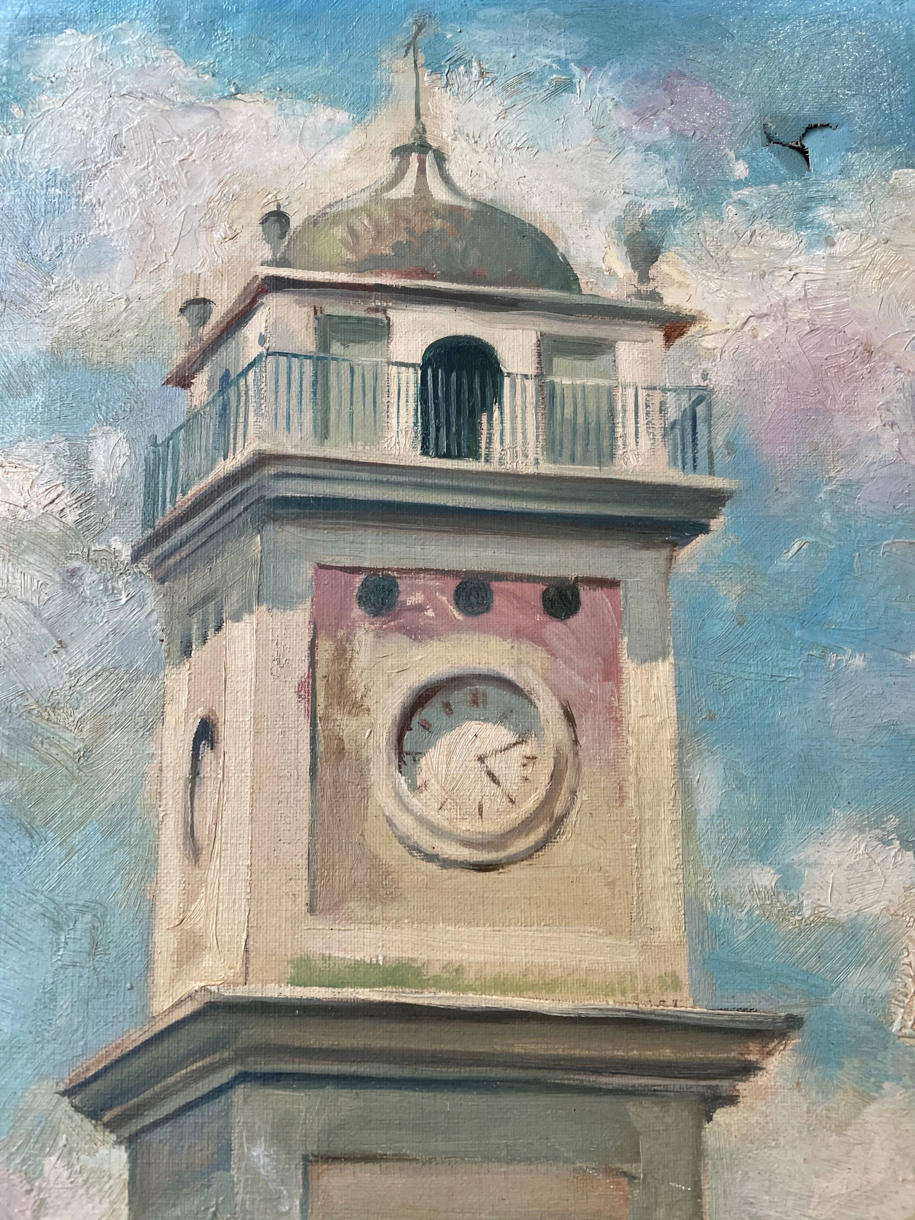 Canvas oil landscape alley 60x80cm