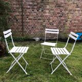 Anciennes chaises de jardin