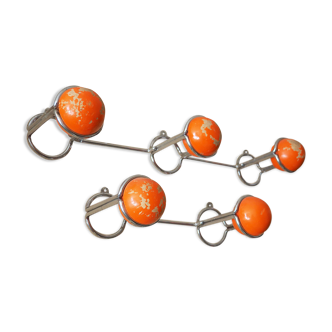 Orange balls coatracks