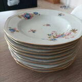 Limoges porcelain soup plates