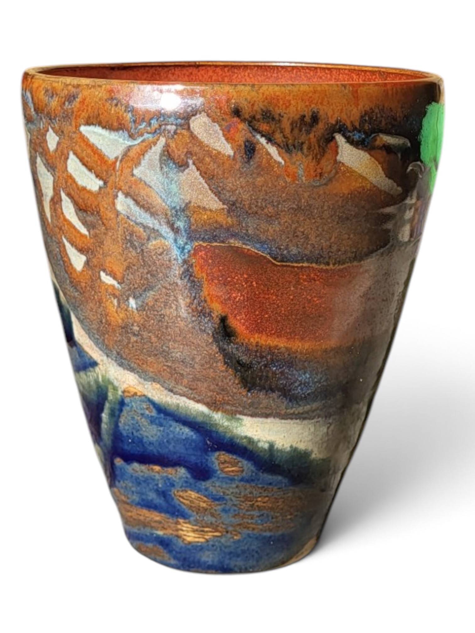 Stoneware vase / Puisaye