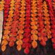 Large Vintage Scandinavian Space Age Wool Rug Circa 1970