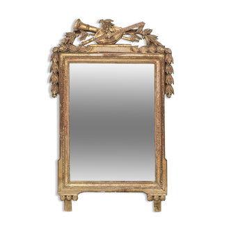 Louis XVI Directoire Giltwood Mirror