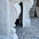 Napoleon III fireplace in white statuary Carrara marble, circa 1880.