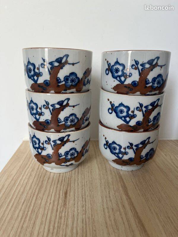 Vintage Asian cups