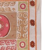 Hand knotted rug, vintage Turkish rug 121x130 cm