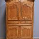 4-door cherry wood cabinet, regional work, Louis XV style – first part of the 19th century