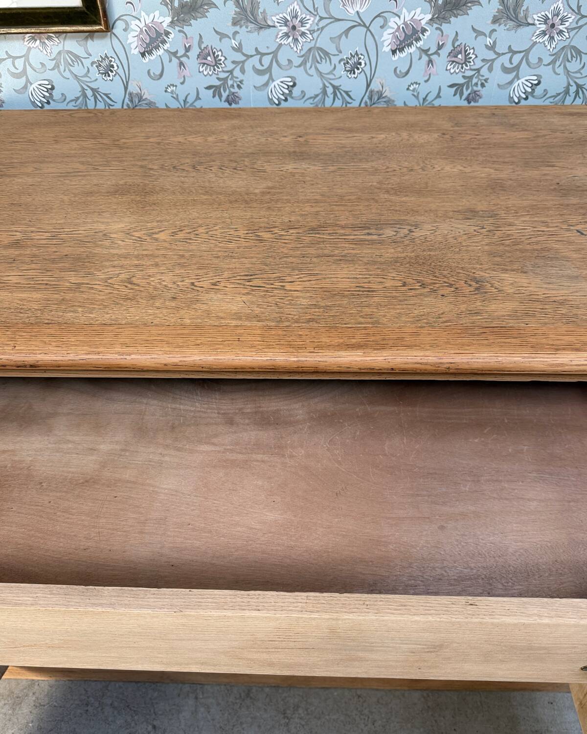 Oak plan cabinet / trade cabinet (renovated)