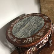 Mother-of-pearl china side table
