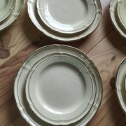 Service de table ancien gien – modèle niderviller – ensemble exceptionnel