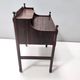 Vintage 1970s Postmodern Walnut Nightstand, Italian Design, Excellent