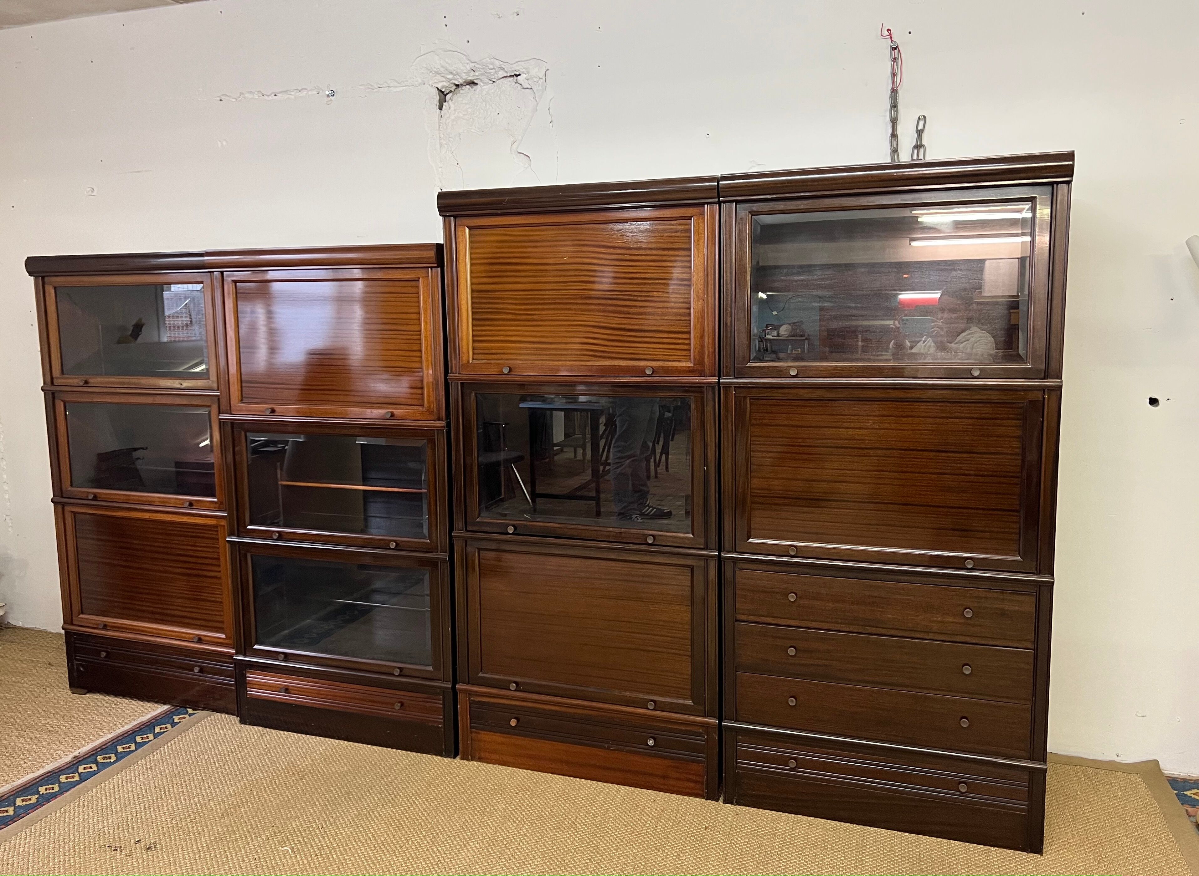 Modular bookcase cabinet MD