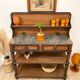 Buffet / Walnut dessert table - Early 20th century
